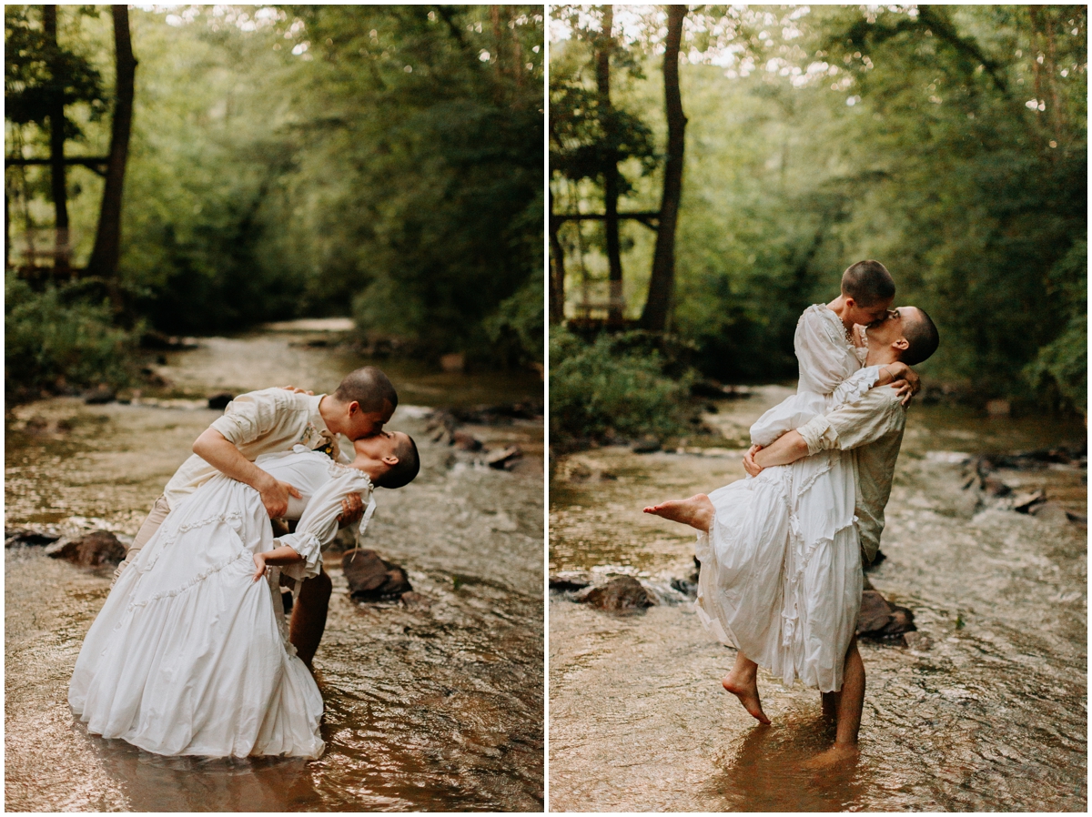 Asheville Camp Wedding