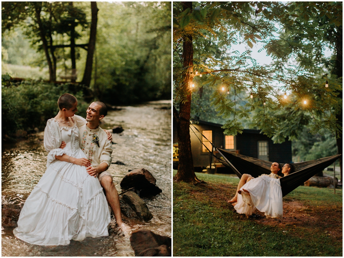 Asheville Camp Wedding