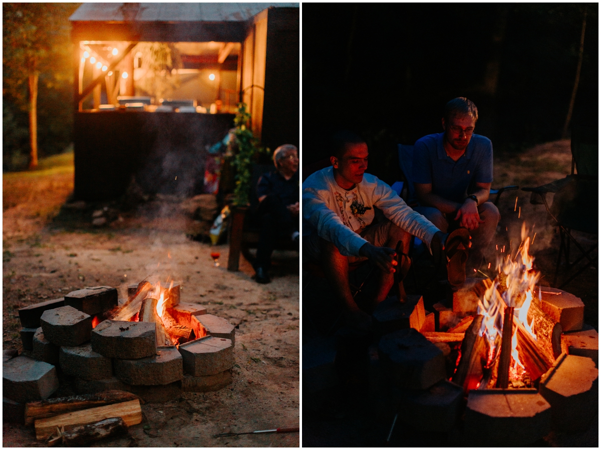 Asheville Camp Wedding