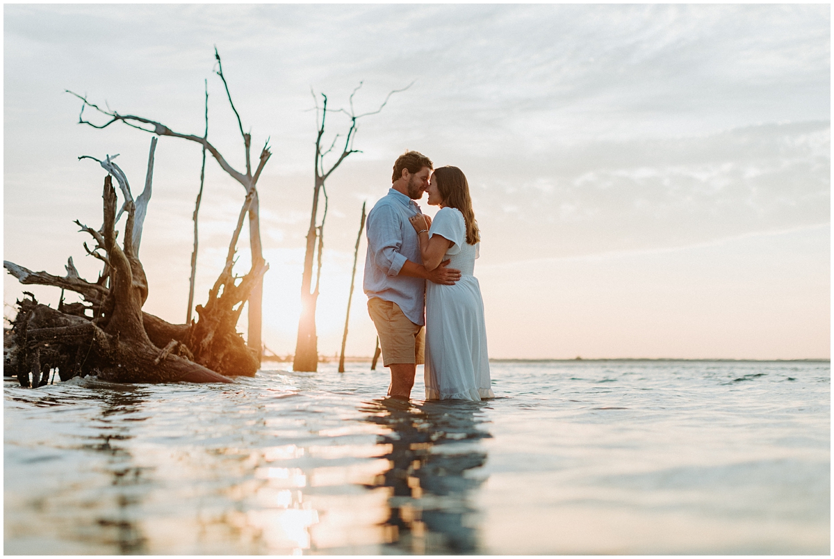 folly beach engagement