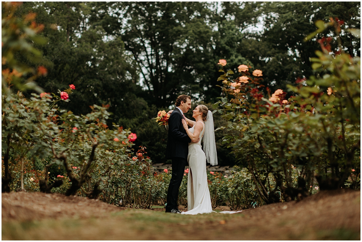Raleigh Rose Garden Wedding