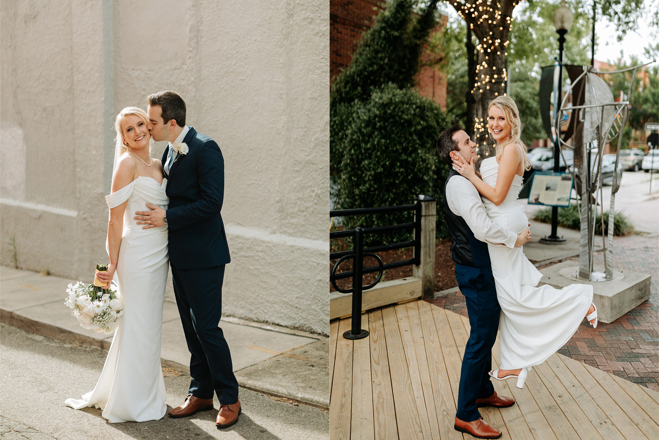 wedding at 128 south